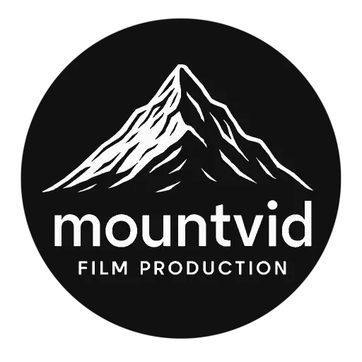 Mountvid FILM PRODUCTION Logo and frontpage shortcut